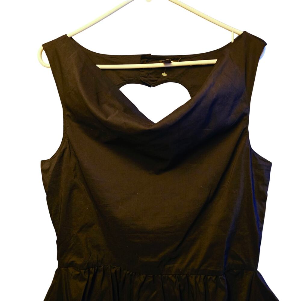 Hellz Bellz black heart skirt dress NWT size large - Picture 3 of 7